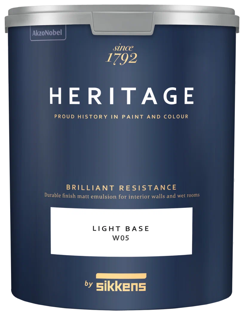 фото Краска Sikkens Heritage Brilliant Resistance мат W05 4,5л