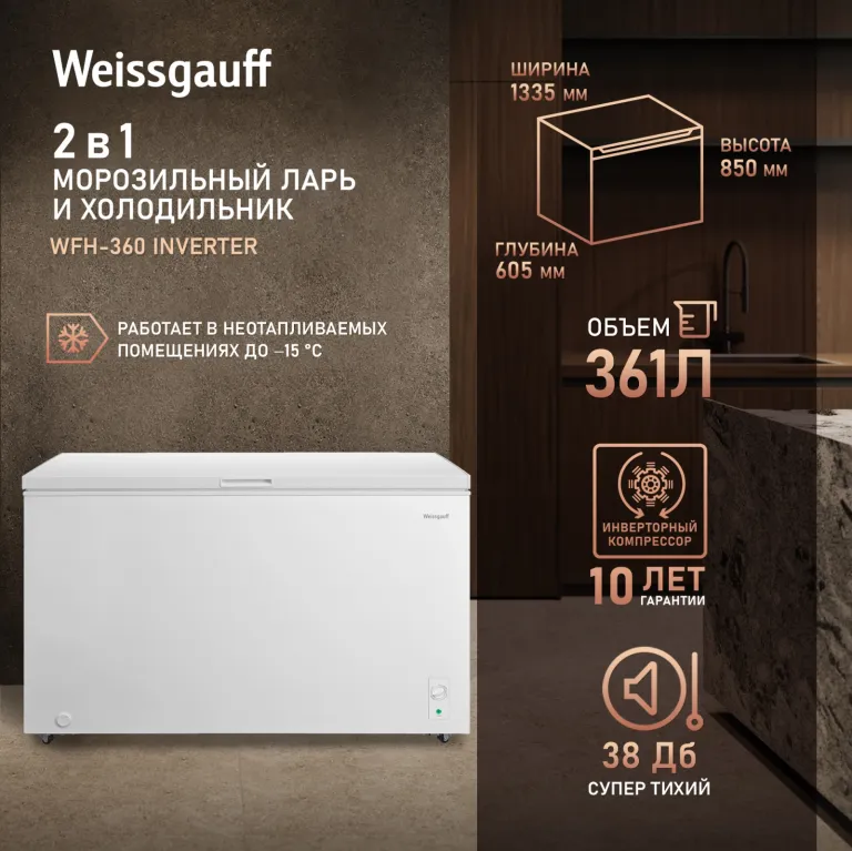 фото Weissgauff WFH-360 Inverter