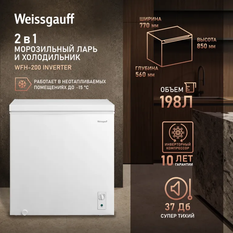 фото Weissgauff WFH-200 Inverter