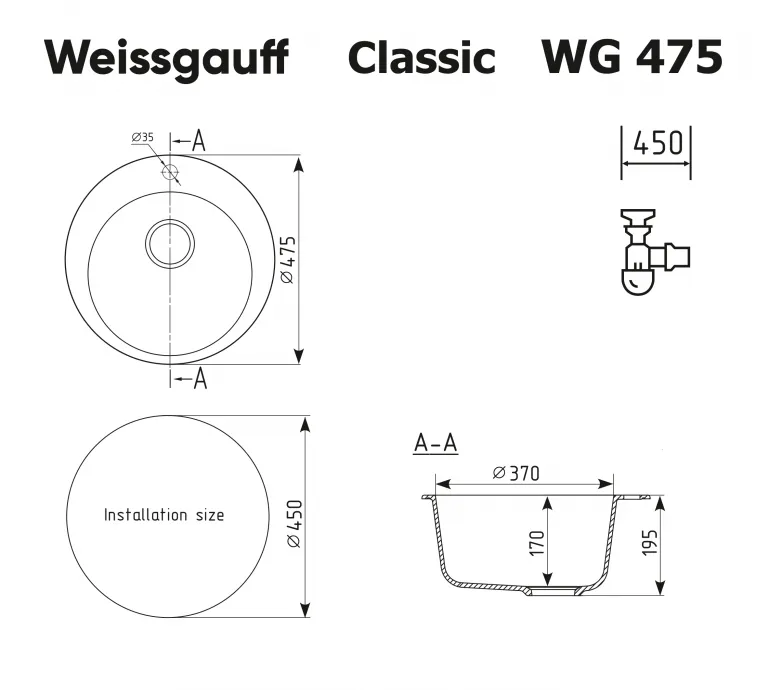 фото Weissgauff WG 47502 Classic Ivory