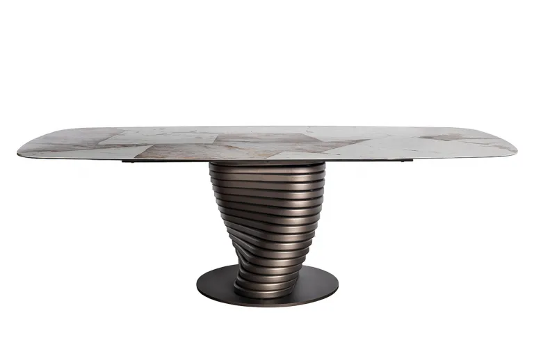 фото 169DT-01009 Стол обеденный керам.столешница 240*120*76см