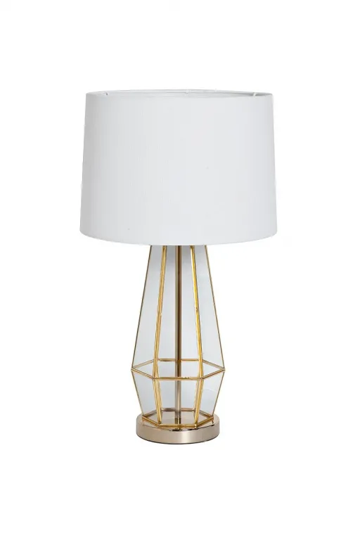 фото 22-88243 Лампа настольная плафон белый d35*72см