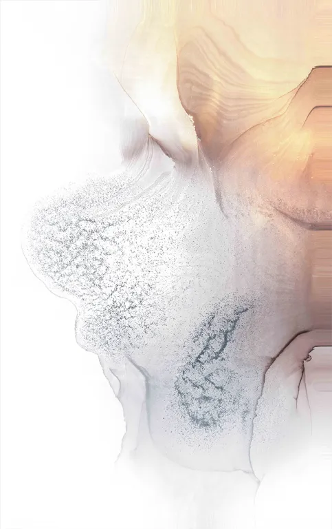 фото 89VOR-AQUARELLE24 Холст "Мираж" 60*100 см, багет золото