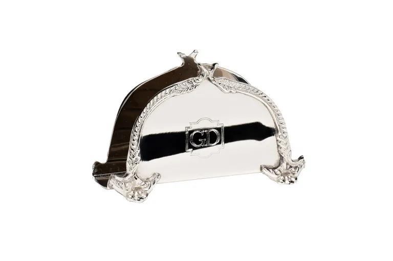 фото Garda Decor латунь цвет хром 12*4*7,5см