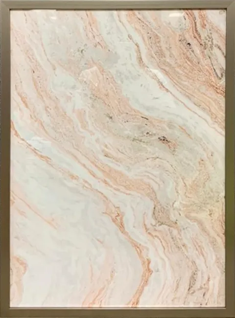 фото 89VOR-MARBLE1 Постер "Розовый мрамор-1" 50*70см, багет