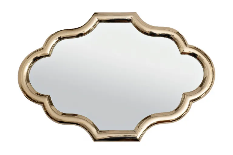 фото 94PR-21906 Зеркало настенное в металл. раме  цвет золото 60*91*3,5см
