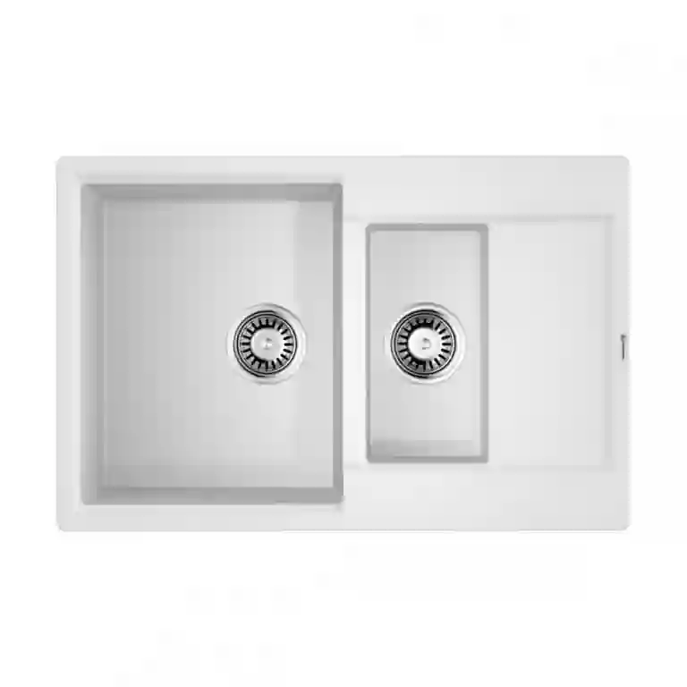 фото Omoikiri Daisen 78-2T-WH Tetogranit/белый