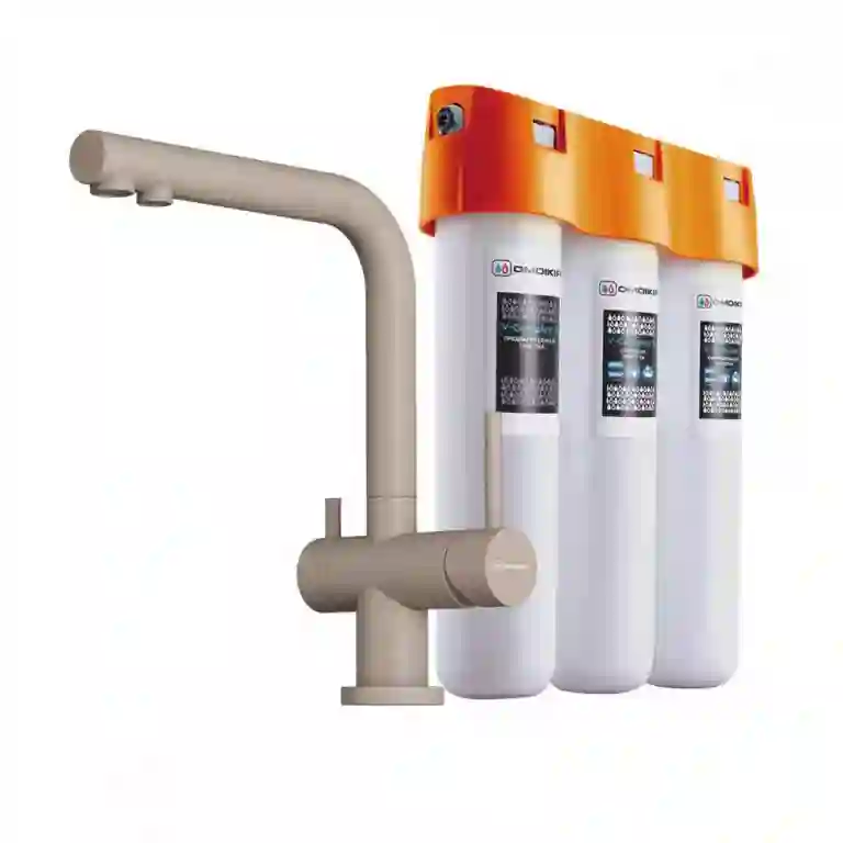 фото Omoikiri Комплект Nagano-P + Pure drop Lite (бежевый)