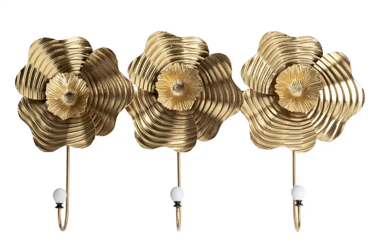 фото 37SM-06770 Крючки настенные "Цветы" 31,1*55,9*7см