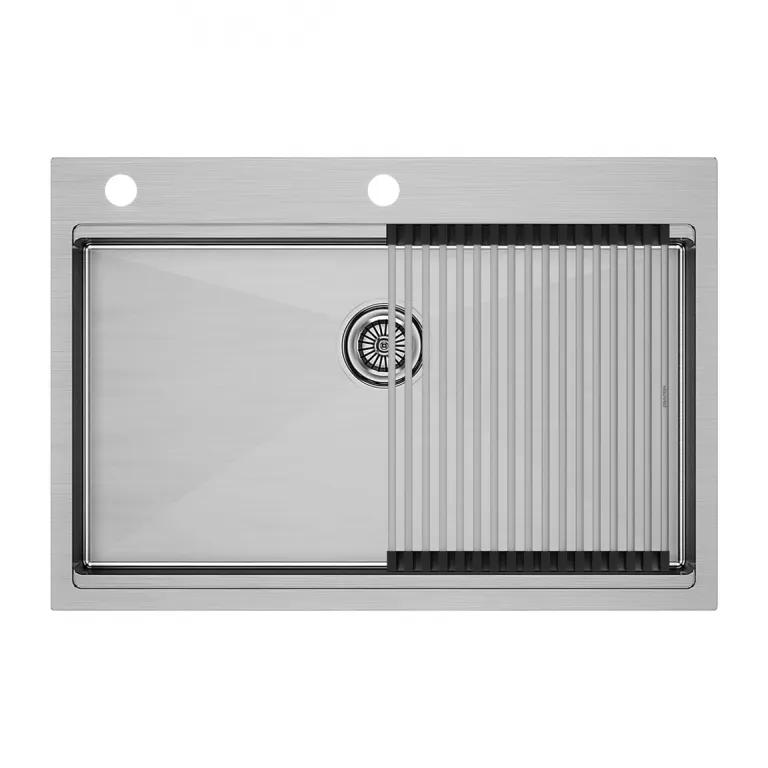 фото Paulmark Мойка VAST-PRO + ролл-мат PRO PM707551-BS+R405-BS