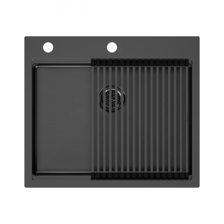 фото Paulmark Мойка BRIM-PRO + ролл-мат PRO PM705951-GM+R405-GM