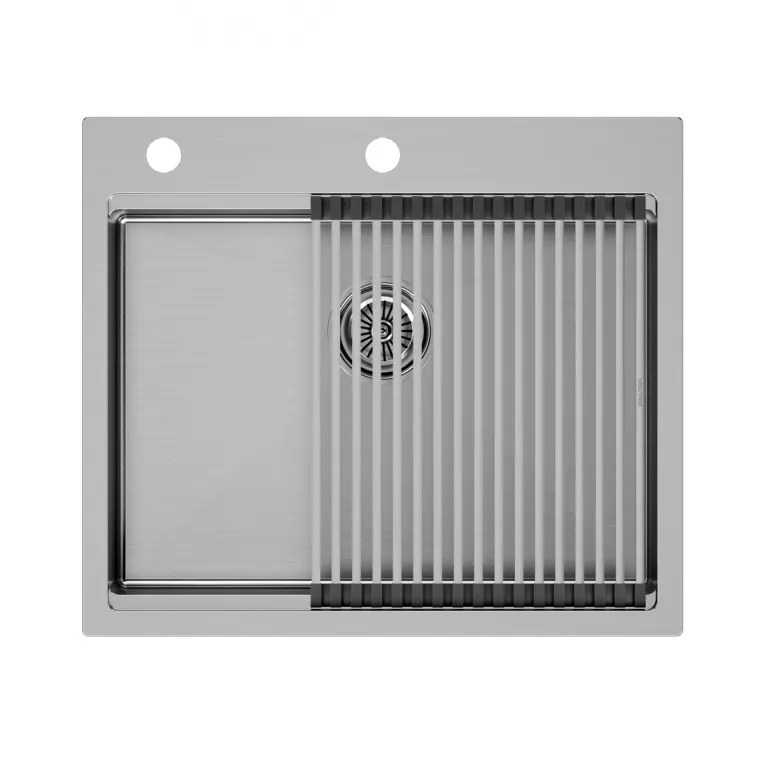 фото Paulmark Мойка BRIM-PRO + ролл-мат PRO PM705951-BS+R405-BS