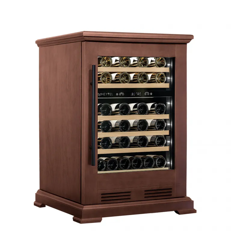 фото Meyvel Винный холодильник (шкаф) компрессорный MEYVEL MV46PRO-KBT2 (Итальянский орех)