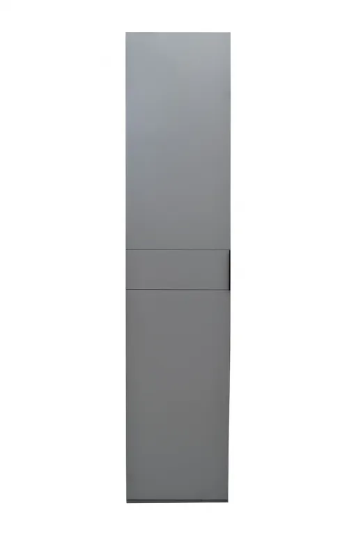 фото GD-10023-6 Шкаф Alto пенал c полками,цвет серый Кобальт, фасад глухой 50*57*228.5см