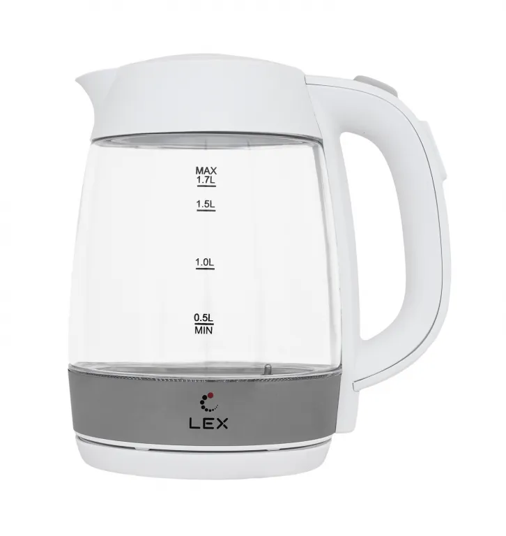 фото Lex LX 30011-2, чайник электрический (белый)