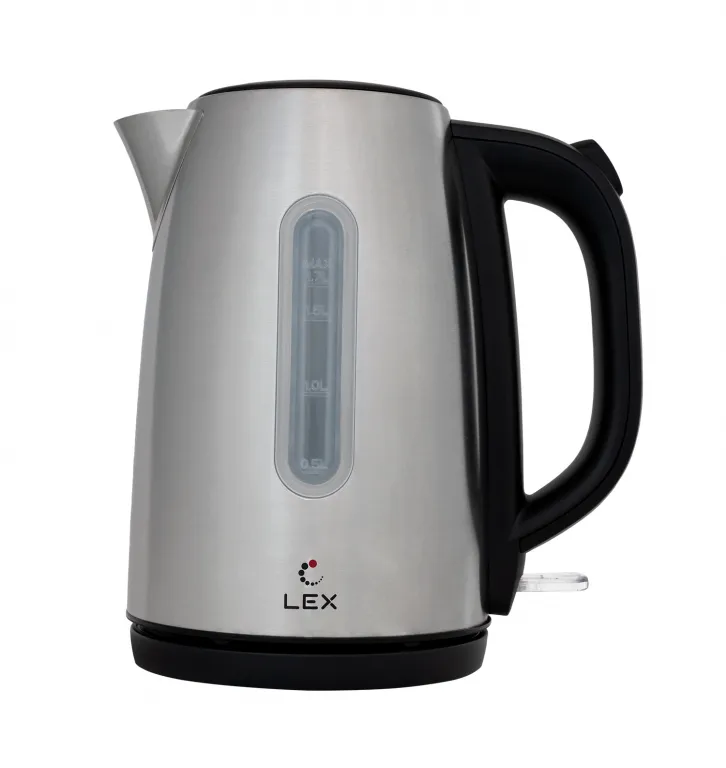 фото Lex LX 30017-1, чайник электрический (брашированная сталь)