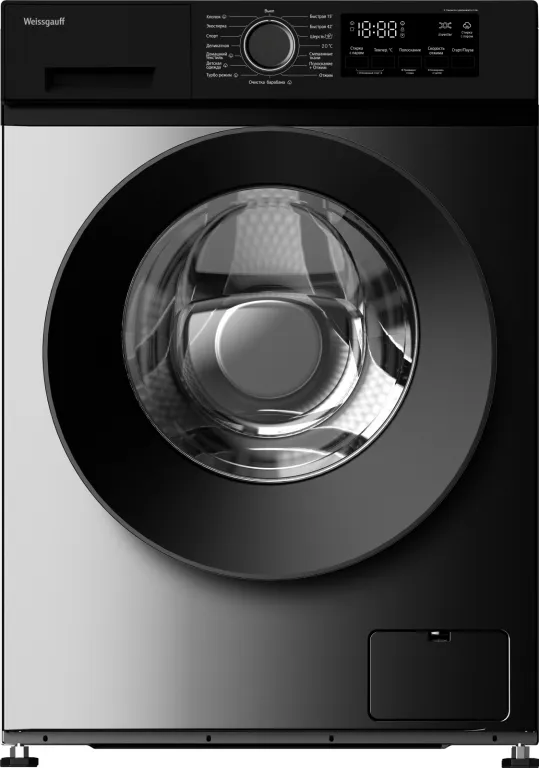 фото Weissgauff WM 601411 Inverter Steam Grey