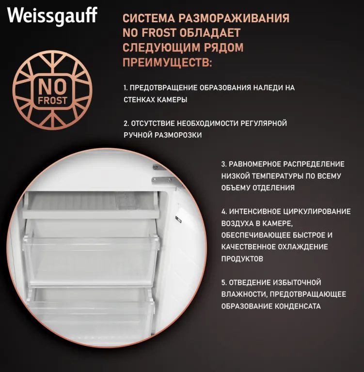 фото Weissgauff WRKI 178 Total NoFrost