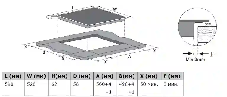 фото Weissgauff HI 640 BSCM