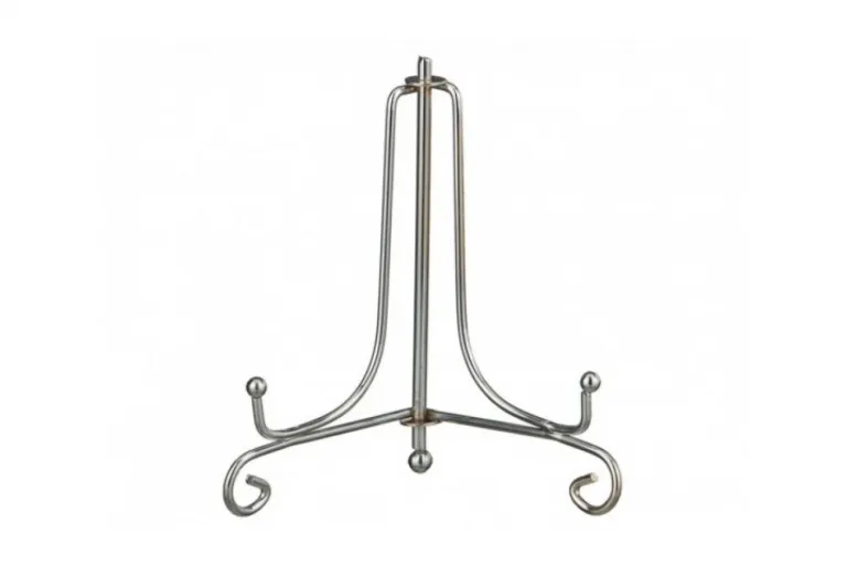 фото 244-101 Комплект подставок для тарелок 5 шт, серебро 17*11 см