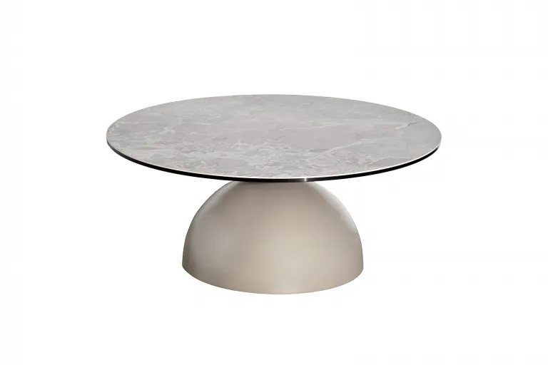 фото 57EL-17011 Стол журнальный, керамика Augustus Gray d90*39см