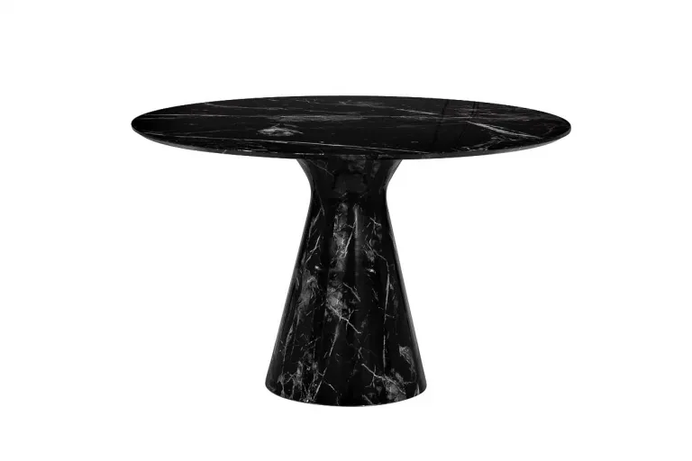 фото 33FS-120-STOL/OB-CHE Стол обеденный черный  d120*75см