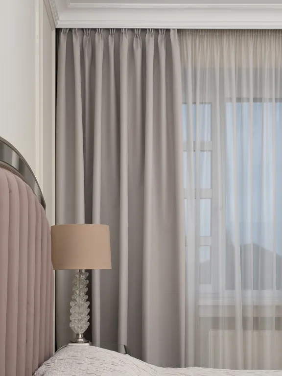 фото 121GD-00036 Портьера NOTTE SER 275*260