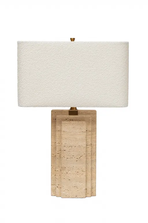 фото 185HM-03253 Лампа настольная плафон цвет бежевый Н.66см