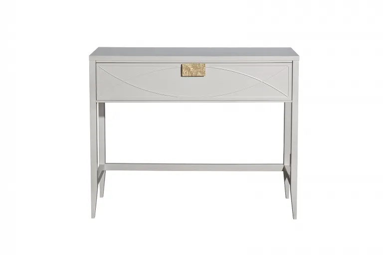 фото 151SV-000011 Консоль бежевая 1 ящик 100*80*40см