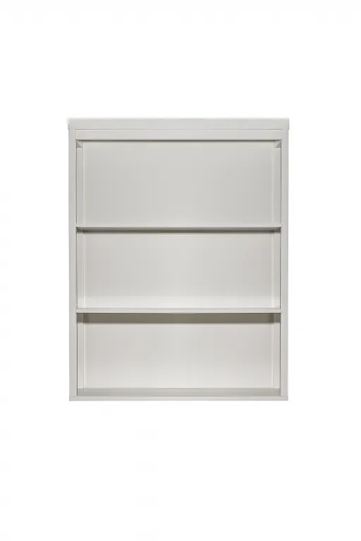 фото 151SV-000016 Шкаф-витрина открытый бежевый 100*128*40см