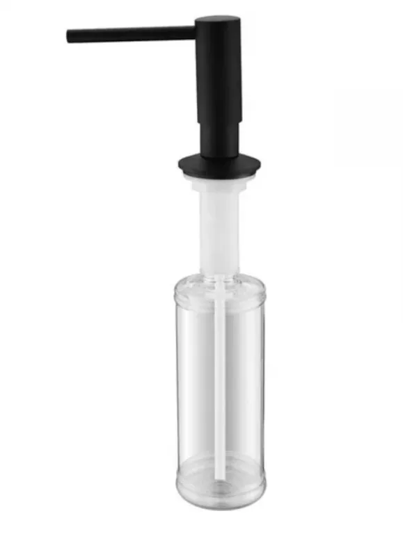 фото Дозатор для жидкого мыла Paulmark DECUS, антрацит, D004-AN