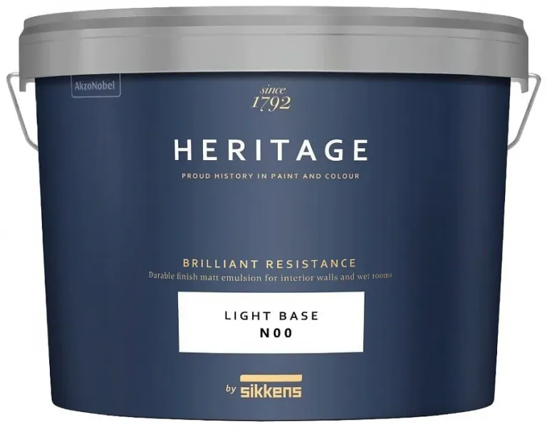 фото Краска Sikkens Heritage Brilliant Resistance мат N00 10л