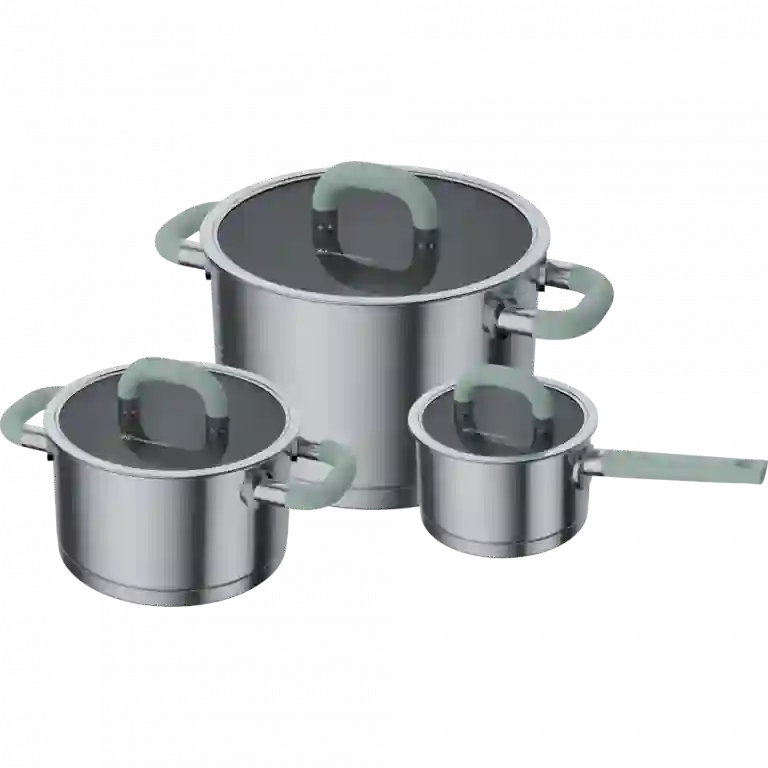 фото Omoikiri Набор посуды Takara Set OL olive